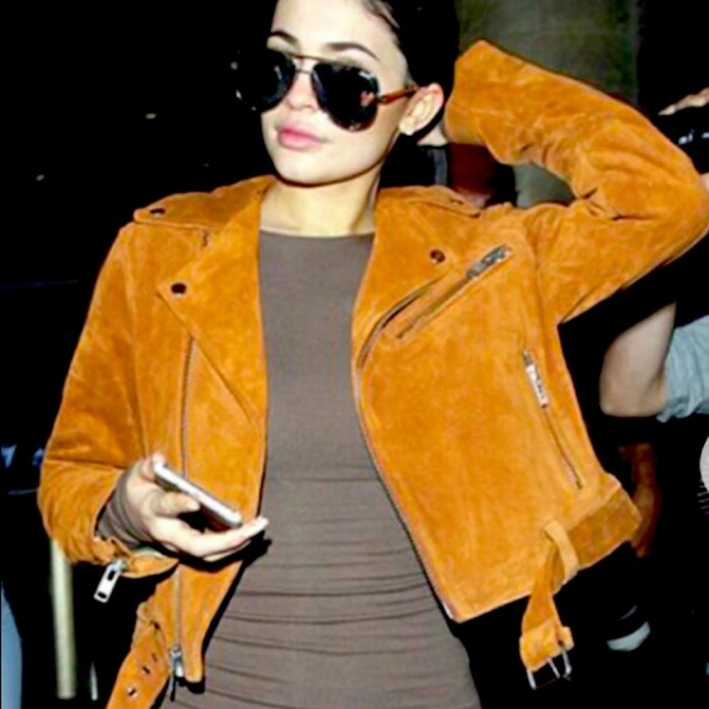 Suede Moto jacket
